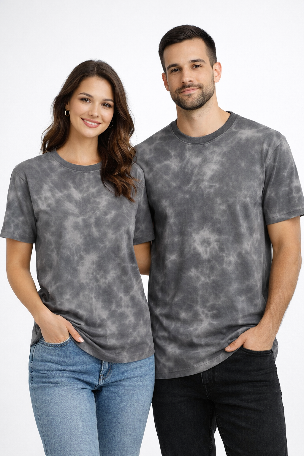 تیشرت اسپرت آبرنگی  وارداتی طرح (Tie-Dye)